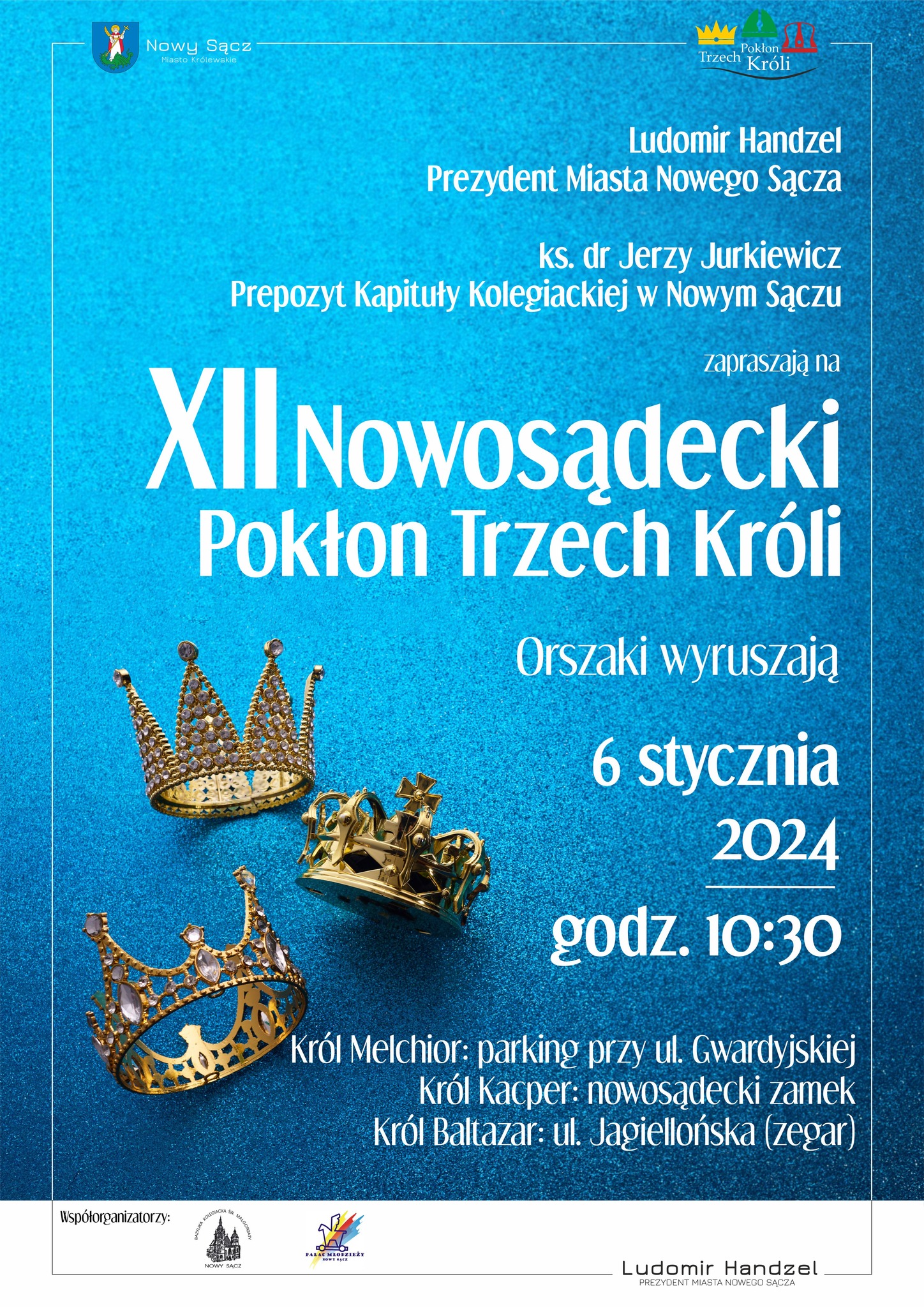 Zaproszenie na XII Nowosądecki Pokłon Trzech Króli