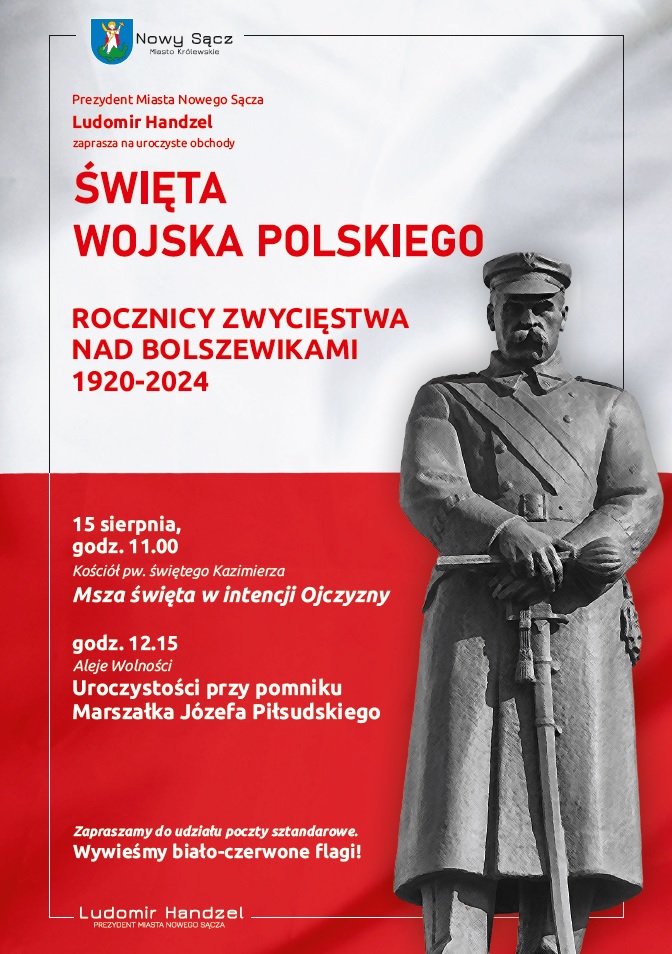 Obchody Święta Wojska Polskiego – zaproszenie