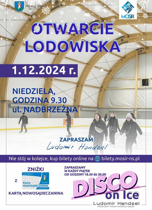 Otwarcie lodowiska