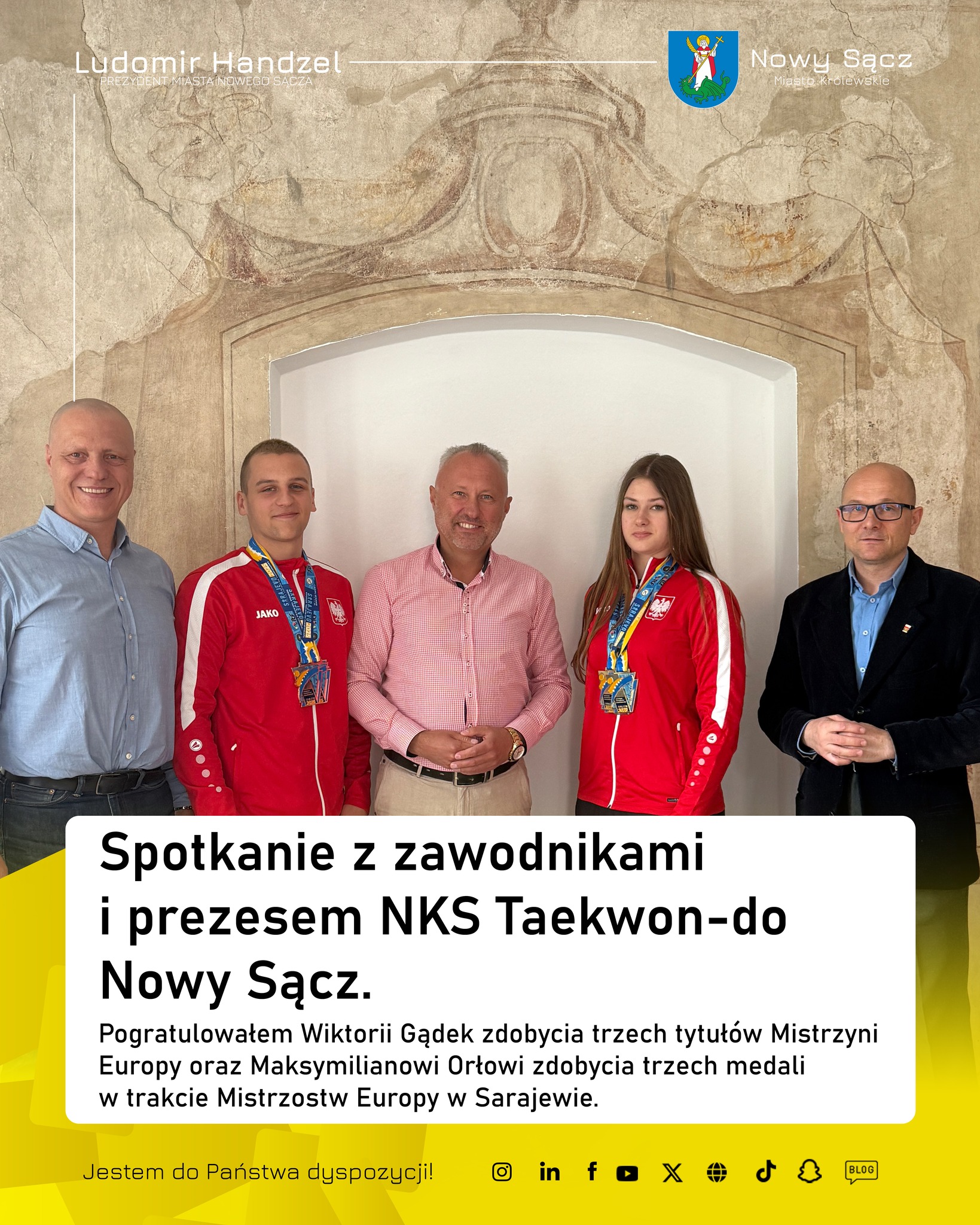 Spotkanie NKS Taekwon-do Nowy Sącz.