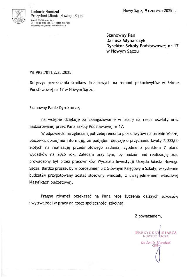 Inwestycja w SP 17