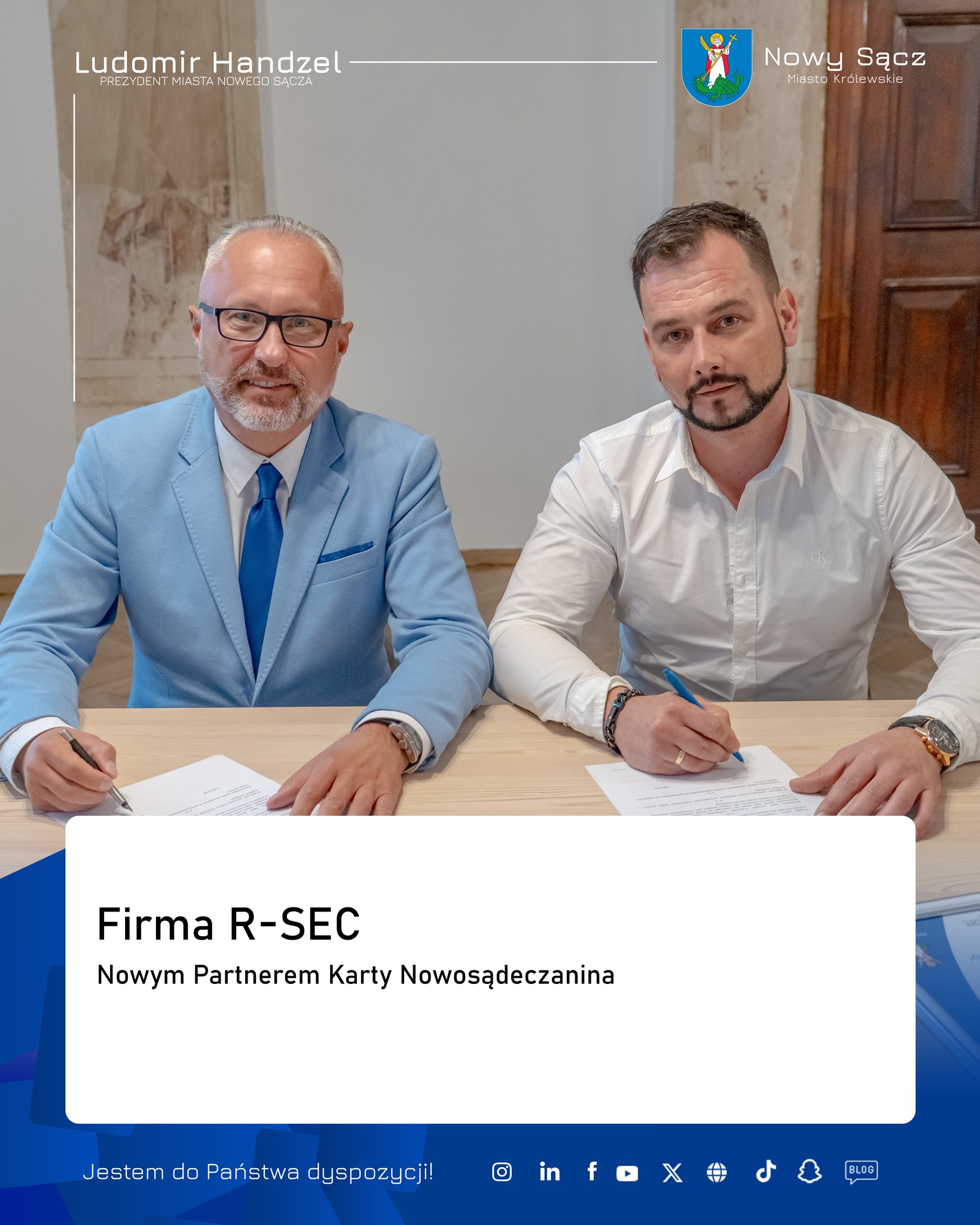 R-SEC partnerem Karty Nowosądeczanina