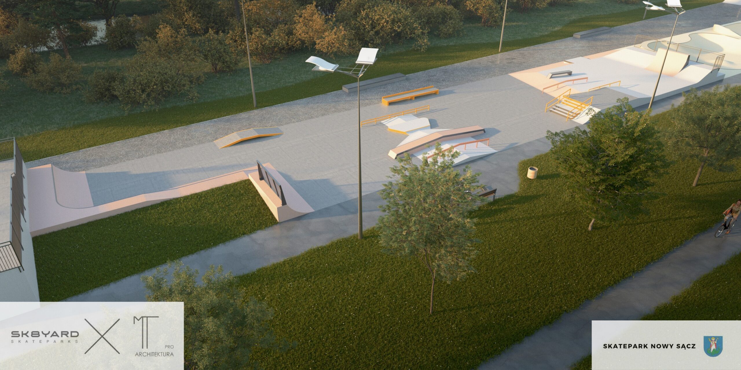Skatepark z prawdziwego zdarzenia