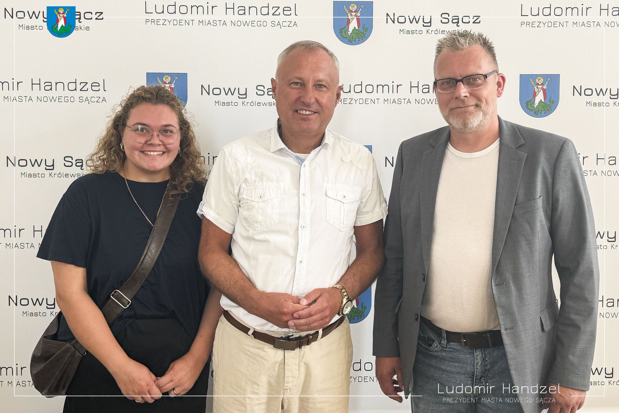 Spotkanie z radnym Schwerte – miasta partnerskiego Nowego Sącza