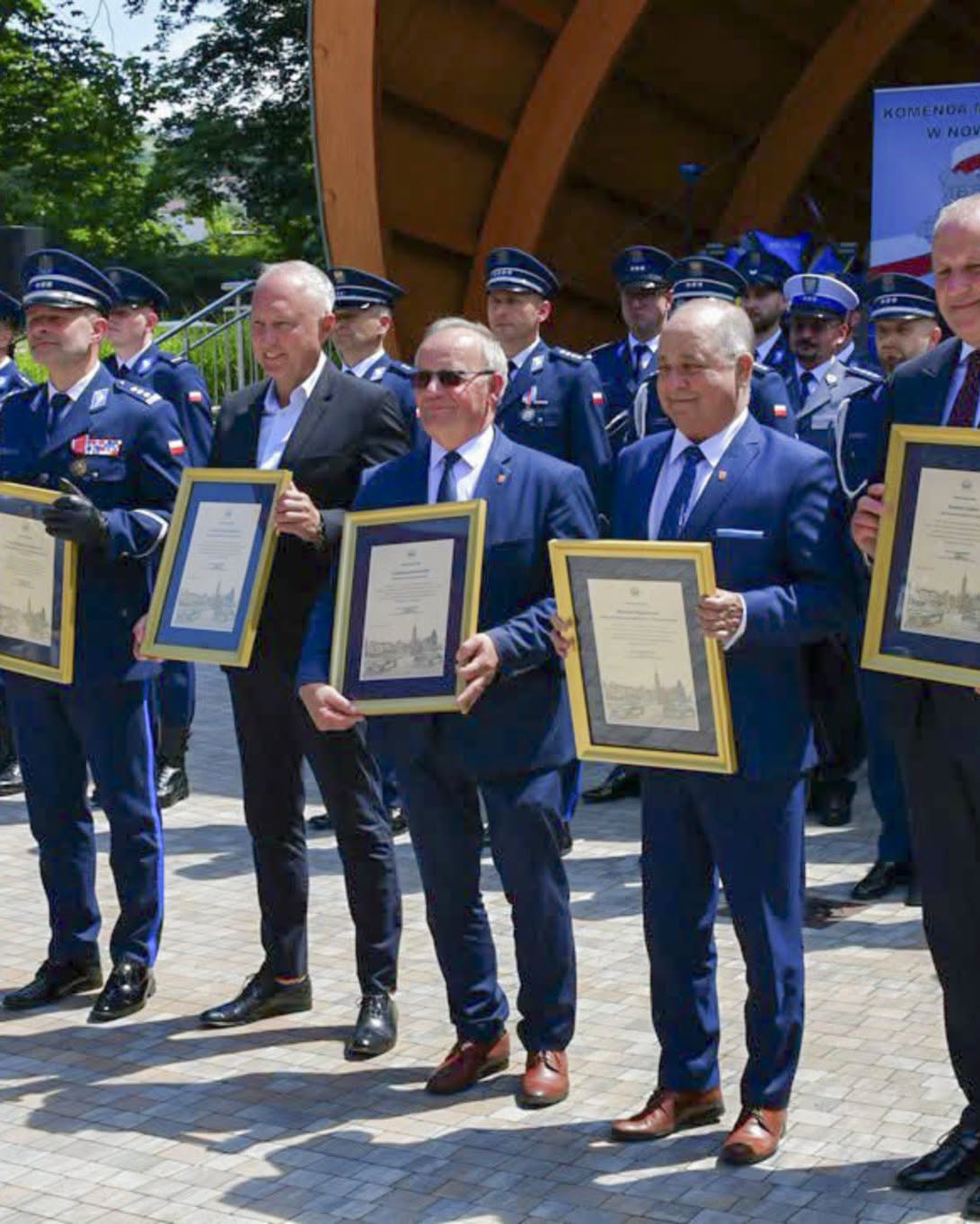 Podziękowanie za wyróżnienie od Policji
