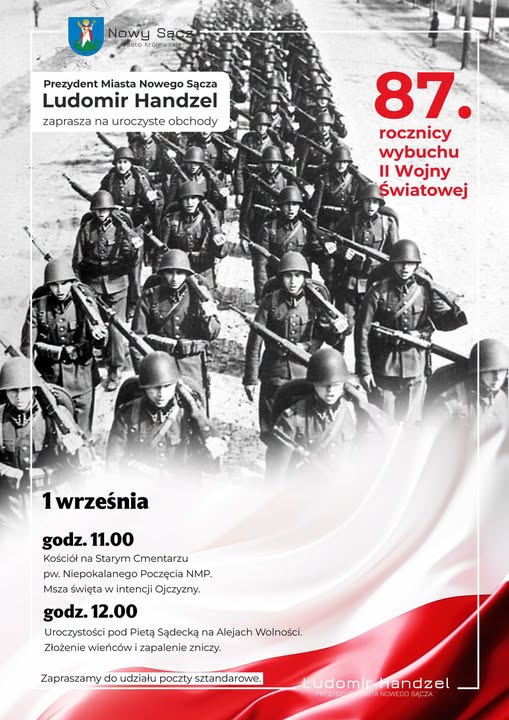 87. rocznica wybuchu II Wojny Światowej