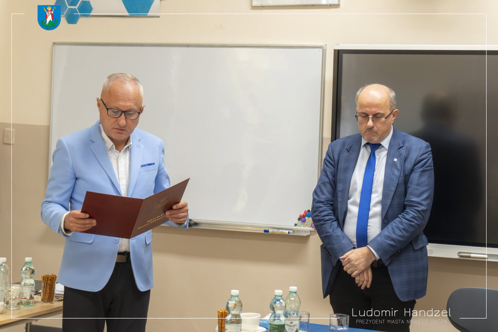 Podziękowanie dla dyrektora Bogusława Kołcza