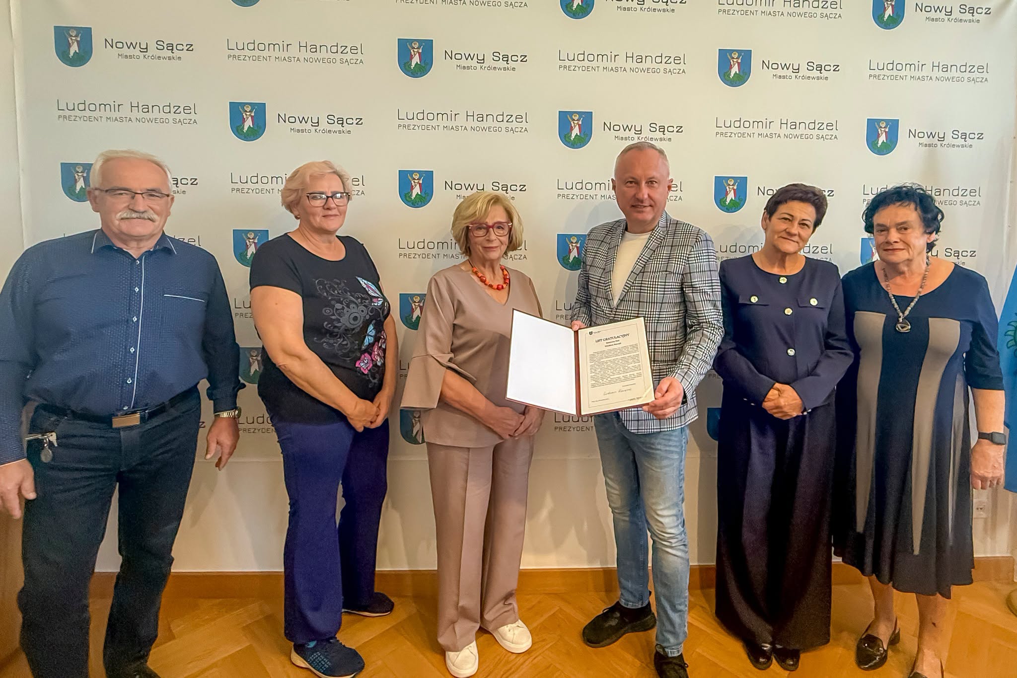 Gratulacje dla pani Wiesławy Borczyk